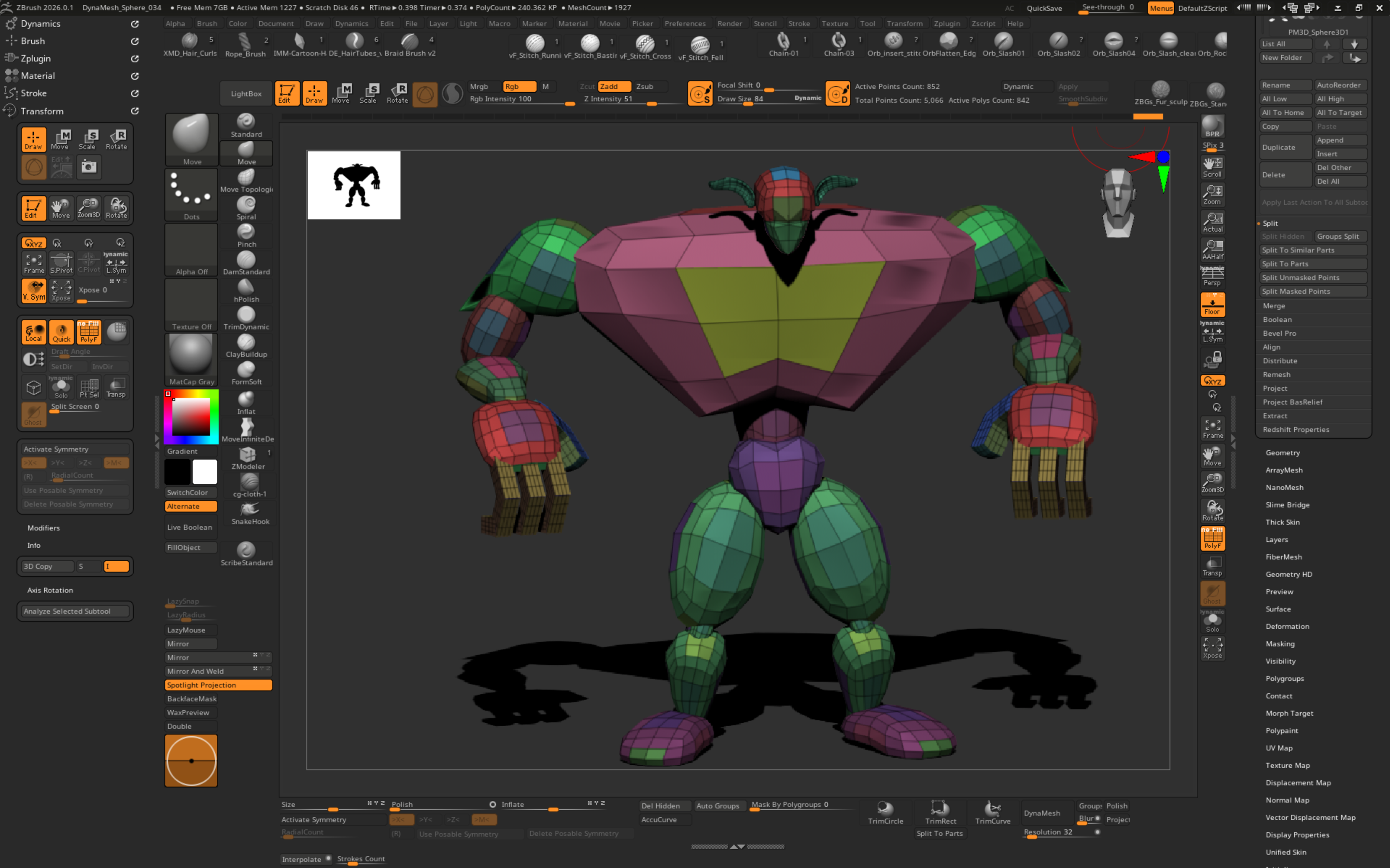 ZBrush Robot
